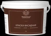 Краска акриловая фасадная Master Good (3кг)