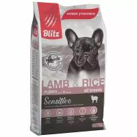 Blitz Sensitive Puppy Lamb & Rice сухой корм для щенков, с ягненком и рисом - 2 кг