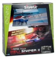 Вертолет Silverlit Heli Sniper 2, со стрелами, 3-х канальный, синий 84781