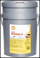 Минеральное моторное масло SHELL Rimula R4 X 15W-40, 20 л