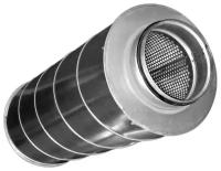 Шумоглушитель для круглых воздуховодов Shuft SCr 250/600