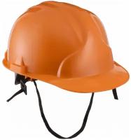Каска защитная строительная (оранжевая)