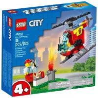 Конструктор LEGO City Пожарный вертолет 60318