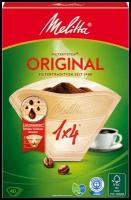 Одноразовые фильтры для капельной кофеварки Melitta Original Brown 1x4