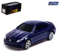 Машина металлическая ТероПром 7153006 MERCEDES-AMG C63 S COUPE, 1:64, цвет синий