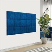 Стеновая панель Velour Blue 30х30 см 1 шт