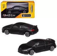 Машина металлическая RMZ City 1:64 Audi R8 Coupe 2019, без механизмов, чёрный матовый цвет