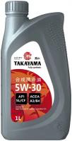 Масло моторное TAKAYAMA 5W-30 ACEA C3 API SN/CF Синтетическое 1л 605530