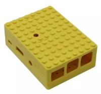 Корпус ACD RA185 Yellow ABS Plastic Building Block case for Raspberry Pi 3 B