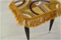 Комплект ковриков для стульев /сидушки Нью Соса SMR 33х33 /122478-14186- 4 штуки