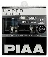 Лампа галогеновая PIAA HYPER ARROS H13 3900K 2 шт