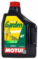 Моторное масло MOTUL Garden 4T SAE30 для малой с/х техники 2л