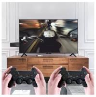 Портативная игровая приставка Game Stick Lite с более 3000 тыс. встроенными играми, 32 ГБ, Два беспроводных джойстика/ Беспроводная видео игровая приставка / Классическая Ретро- консоль для ТВ