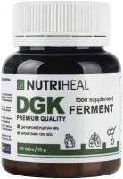 Дигидрокверцетин, при сердечно-сосудистных заболеваниях, для легких и бронхов, снижение уровня холестерина, DGK Ferment Nutriheal, 60 таб
