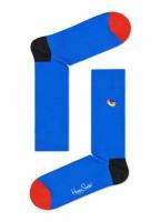 Носки унисекс Embroidery Hot Dog Sock (синий / 25)