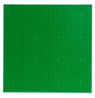 Пластина-основание для конструктора КНР 25,5х25,5 см, зеленый (S003)