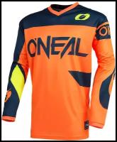 Джерси ONEAL Element Racewear 21, мужской(ие), оранжевый/синий, размер S