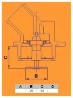 Деталь Calorstat By Vernet TH650187J Chevrolet / Daewoo: 92061279. Vauxhall: 93225280 93258737 Daewoo Aranos. Daewoo