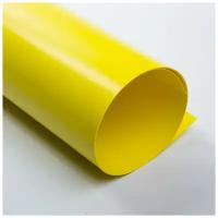 Фон пластиковый желтый матовый/полуматовый 100х130 см Fotokvant BP-0113SM Yellow mat/semi-mat