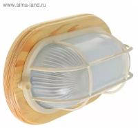 Светильник для бани/сауны ITALMAC Termo 60 21 18, до 100 Вт, IP54, цвет береза, до +130°C