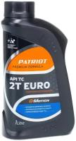 Полусинтетическое моторное масло PATRIOT G-Motion Euro 2T, 1 шт