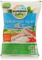 Меридиан Крабовое мясо Снежный краб, 200 г