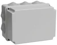 Распределительная коробка IEK КМ41246 наружный монтаж 190x140 мм