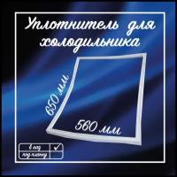 Уплотнитель холодильника Бирюса 560х650мм / Уплотнительная резина для двери на холодильник / 0130320000-04