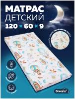 Dreamz / Матрас в детскую кроватку 60х120х9