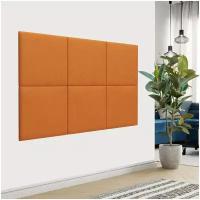 Стеновая панель Velour Orange 50х50 см 1 шт