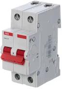 Выключатель нагрузки ABB Basic M 2P 40A (рубильник модульный) BMD51240