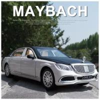 Масштабная коллекционная модель Mercedes Maybach S-class 222 1:24 (металл, свет, звук)