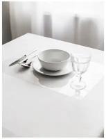 Салфетки сервировочные PROtect на стол под тарелки прозрачные кухонные комплект 2 шт., 60х30 см., толщина 0.05 см