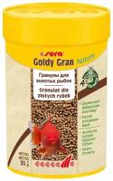 Корм для золотых рыб Sera Goldy Gran Nature, гранулированный, 100 мл, 30 гр