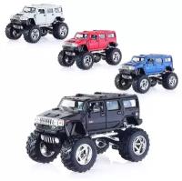 Металлическая машинка Kinsmart 1:40 «2008 Hummer H2 SUV (Off Road)» KT5337DB инерционная / Красный