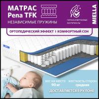 матрас детский 70х120 ортопедический пружинный в кроватку MIELLA Pena TFK 70x120