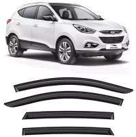 Дефлектор окон Voron Glass DEF00281 для Hyundai ix35 черный