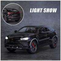 Коллекционная инерционная модель Lamborghini Urus 1:24 (металл, свет, звук)