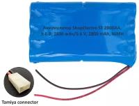 Аккумулятор ShopElectro SE2800АА, 9.6 В, 2800 мАч/ 9.6 V, 2800 mAh, NiMH, с коннектором Tamiya (2)