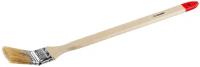 Кисть радиаторная угловая ЗУБР ″универсал-мастер″, светлая натуральная щетина, деревянная ручка, 38мм