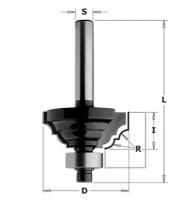 Фреза концевая CMT-contractor фасочная (Римская) (нижн. подш.) S=8 D=42,8x18,5