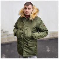 Куртка мужская Husky Denali Classic (dark green), 2XL (54)