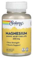 Solaray Magnesium (Магний) 200 мг 100 капсул