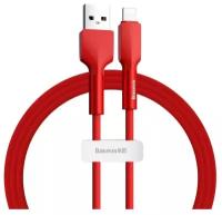 Кабель Baseus Silica gel cable USB For IP 1m Red