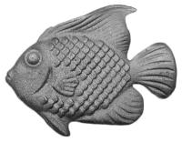 Кованая декоративная фигурка - рыбка