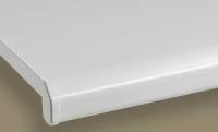 Подоконник Белый матовый Данке Стандард Сатин размер 250*1900 мм с заглушками