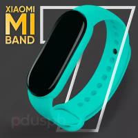 Силиконовый матовый ремешок №3 для фитнес-браслета Xiaomi Mi Band 7 / сменный спортивный браслет для умных (смарт) часов Ксяоми ми Бэнд 7