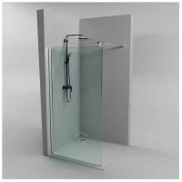 Душевая перегородка, Sean S17-90, прозрачное стекло, 90х90 см, прозрачный