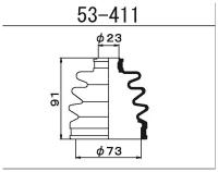 MARUICHI 53411 1шт Пыльник Шруса 156 Maruichi 53411