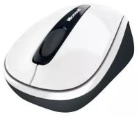 Мышь Microsoft Wireless Mobile Mouse 3500 White Gloss белыйчерный оптическая 8000dpi беспроводная 2b